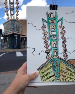 Garland Sketch Crawl with Megan Perkins - SOLD OUT