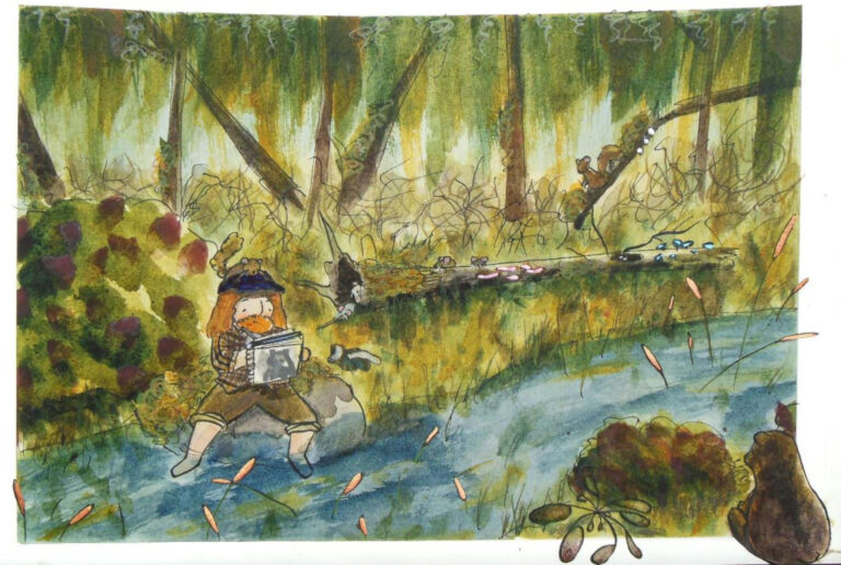 Watercolor Landscape copy Spokane Art School