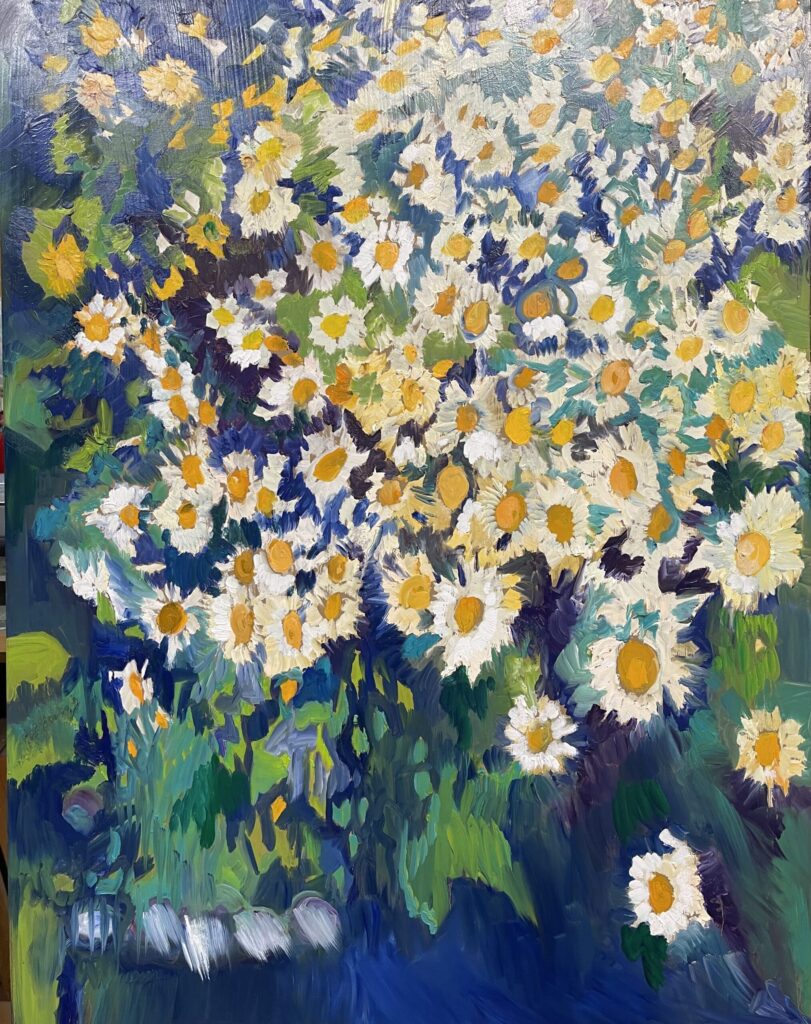 Ordinary Mornings: Oil paintings and Doodles by Karen Mobley April 7 – 28, 2023