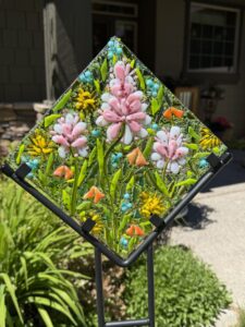 Girard.Pink Garden Stake.2026